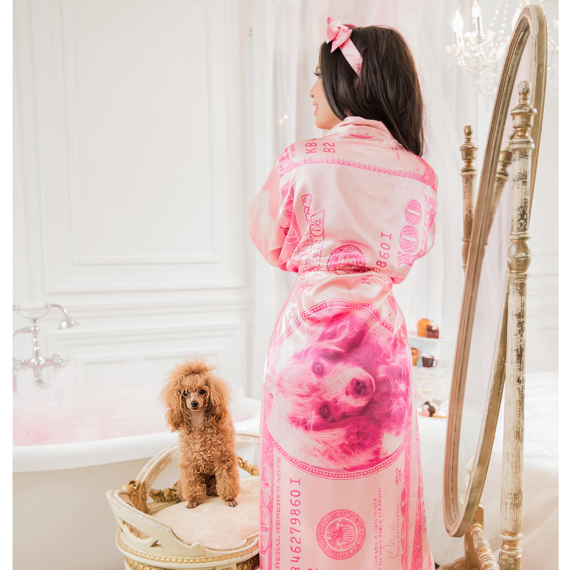 Marie Luxury Robe For Women - 100% Silk - milamilabrand